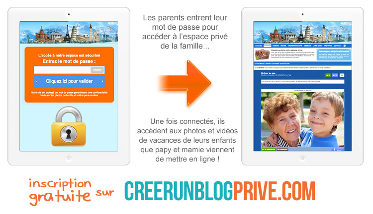 Partage photo : enfants en vacances chez les grands-parents