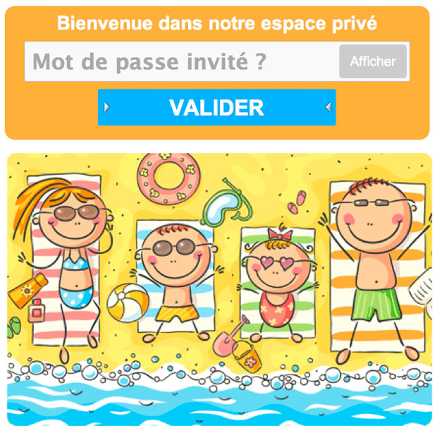 Blog photo mobile - partager des photos de famille en privé