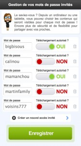 Gestion des accès et des droits des invités