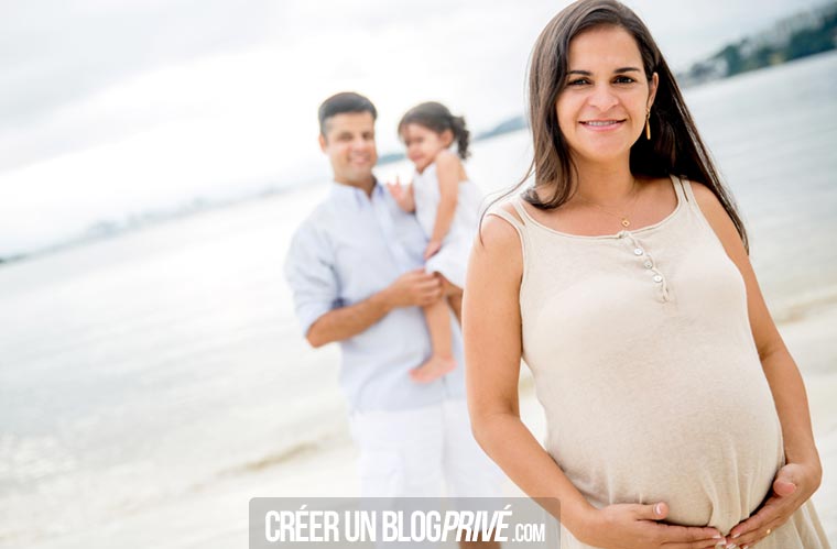 Photos de grossesse : Partage photo privé avec vos proches