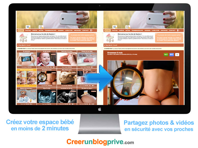 Partager ses photos de bébé sur Facebook ou choisir un service sécurisé ?