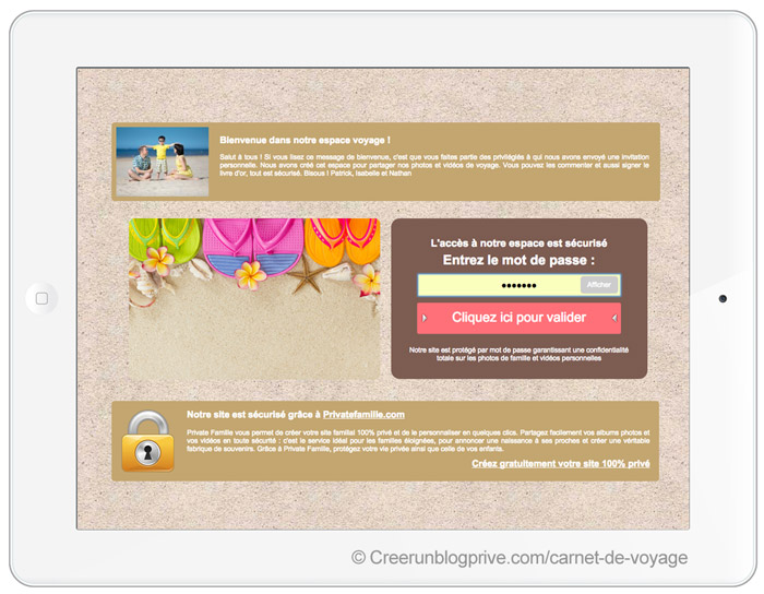 ipad-blog-prive-carnet-de-voyage