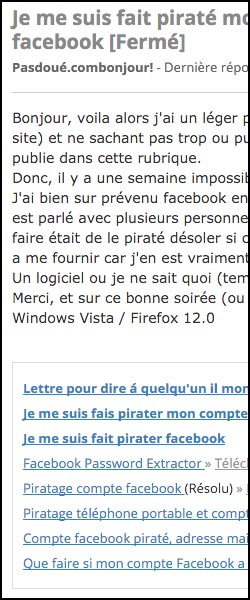 Les témoignages de familles et utilisateurs victimes de piratage sur Facebook sont chaque jour plus nombreux