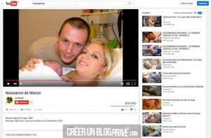 Blog vidéo sur Youtube Blog vidéo sur Youtube