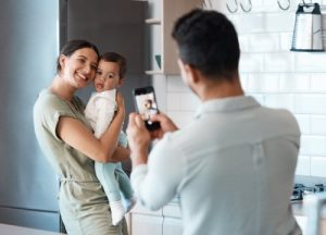 Partager des photos de famille en ligne